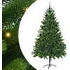 Kalėdų eglutė su 300 LED s stovu Žalia 210 cm PE