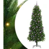 Kalėdų eglutė su 300 LED s stovu Žalia 240 cm PE