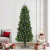 Kalėdų eglutė su 300 LED s stovu Žalia 240 cm PE