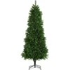 Kalėdų eglutė su 300 LED s stovu Žalia 240 cm PE