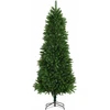 Kalėdų eglutė su 300 LED s stovu Žalia 240 cm PE