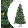 Kalėdų eglutė su 300 LED s stovu Žalia 240 cm PVC