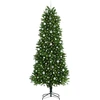 Kalėdų eglutė su 300 LED s stovu Žalia 240 cm PE