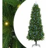 Kalėdų eglutė su 300 LED s stovu Žalia 240 cm PE