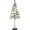 Kalėdų eglutė su 300 LED s stovu Balta 180 cm PE ir Plienas