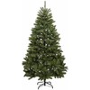 Kalėdų eglutė su šarnyrinėmis šakomis/LED/žaisliukais, 240cm