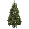 Kalėdų eglutė su šarnyrinėmis šakomis/LED/žaisliukais, 210cm