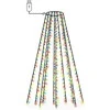 Kalėdų eglutės girlianda su 250 spalvotų LED lempučių, 250cm