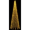Kalėdinės eglutės lemputės su 12 LED 2004 LED Šilta balta