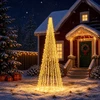 Kalėdinės eglutės girliandos su 12 LED lempučių 1608 LED