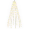 Kalėdų eglutės lemputės 150 LED Šilta balta 150 cm