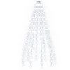 Kalėdų eglutės lemputės 150 LED Šalta balta 150 cm