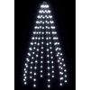 Kalėdų eglutės lemputės 150 LED Šalta balta 150 cm