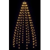 Kalėdų eglutės lemputės 180 LED Šilta balta 180 cm