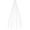 Kalėdų eglutės lemputės 180 LED Šalta balta 180 cm