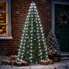 Kalėdų eglutės lemputės 210 LED Šalta balta 210 cm