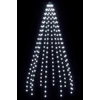 Kalėdų eglutės lemputės 210 LED Šalta balta 210 cm