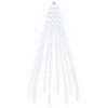 Kalėdų eglutės lemputės 210 LED Šalta balta 210 cm
