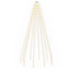 Kalėdų eglutės lemputės 210 LED Šilta balta 210 cm