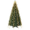 Kalėdų eglutės lemputės 210 LED Šilta balta 210 cm