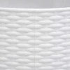 Kalėdų eglutės sijonas Baltas Ø65x23 cm Plastikas