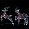 Kalėdų elnias 2 vnt. 40 LED Šalta balta 43 x 19 x 65 cm