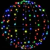 Kalėdų finialo šviesa 160 LED Įvairių spalvų
