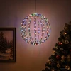 Kalėdų finialo šviesa 192 LED RGB Skersmuo 60 x 63 cm