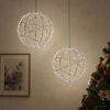 Kalėdų finialo šviesa 2 vnt. 1000 LED Šalta balta Ø 40 x 42 cm