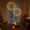 Kalėdų finialo šviesa 2 vnt. 1000 LED Šilta balta Ø 40 x 42 cm