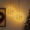 Kalėdų finialo šviesa 2 vnt. 1000 LED Šilta balta Ø 40 x 42 cm