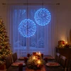 Kalėdų finialo šviesa 2 vnt. 1500 LED Mėlyna Ø 50 x 52 cm