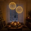 Kalėdų finialo šviesa 2 vnt. 1500 LED Šilta balta Ø 50 x 52 cm