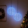 Kalėdų finialo šviesa 2 vnt. 1900 LED Mėlyna Ø 60 x 63 cm