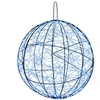 Kalėdų finialo šviesa 2 vnt. 1900 LED Mėlyna Ø 60 x 63 cm