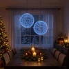 Kalėdų finialo šviesa 2 vnt. 1900 LED Mėlyna Ø 60 x 63 cm