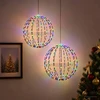 Kalėdų finialo šviesa 2 vnt. 192 LED RGB Skersmuo 30 x 32 cm