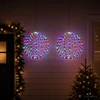 Kalėdų finialo šviesa 2 vnt. 320 LED RGB Skersmuo 50 x 52 cm