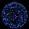 Kalėdų finialo šviesa 2 vnt. 600 LED Mėlyna Ø 30 x 32 cm
