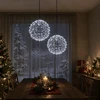 Kalėdų finialo šviesa 2 vnt. 600 LED Šalta balta Ø 30 x 32 cm