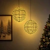 Kalėdų finialo šviesa 2 vnt. 600 LED Šilta balta Ø 30 x 32 cm