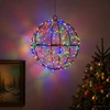 Kalėdų finialo šviesa 200 LED Įvairių spalvų Ø 20 x 22 cm