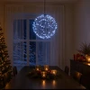 Kalėdų finialo šviesa 200 LED Šalta balta Ø 20 x 22 cm