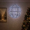 Kalėdų finialo šviesa 300 LED Šalta balta Ø 30 x 32 cm
