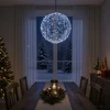 Kalėdų finialo šviesa 300 LED Šalta balta Ø 30 x 32 cm