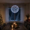 Kalėdų finialo šviesa 500 LED Šalta balta Ø 40 x 42 cm