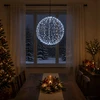 Kalėdų finialo šviesa 950 LED Šalta balta Skersmuo 60 x 63 cm