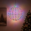 Kalėdų finialo šviesa 96 LED Įvairių spalvų Skersmuo 30 x 32 cm