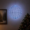 Kalėdų finialo šviesa 96 LED Mėlyna Skersmuo 30 x 32 cm