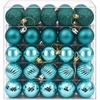 Kalėdų kamuoliukų rinkinys 100 vnt. Žalia 4 cm Polystirenas